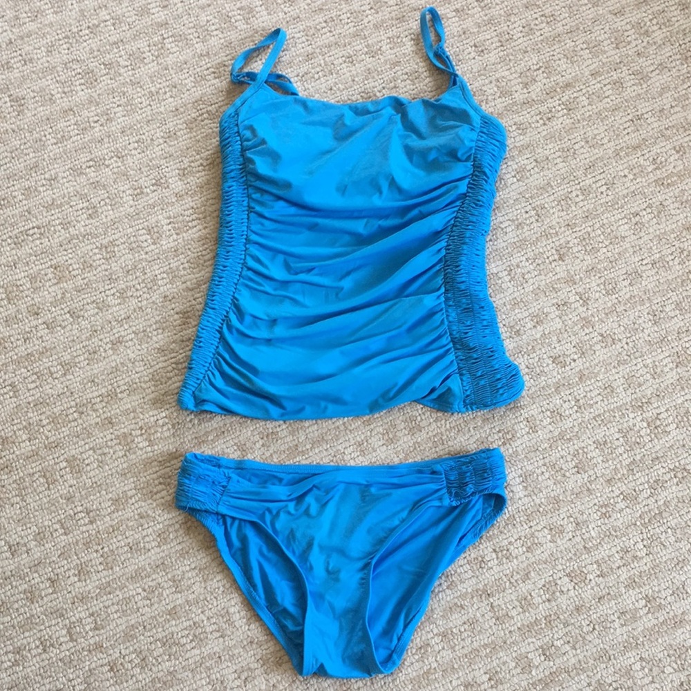 DKNY tankini 2-piece swimsuit sz M